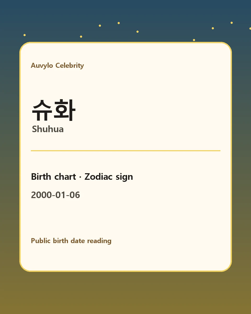 슈화